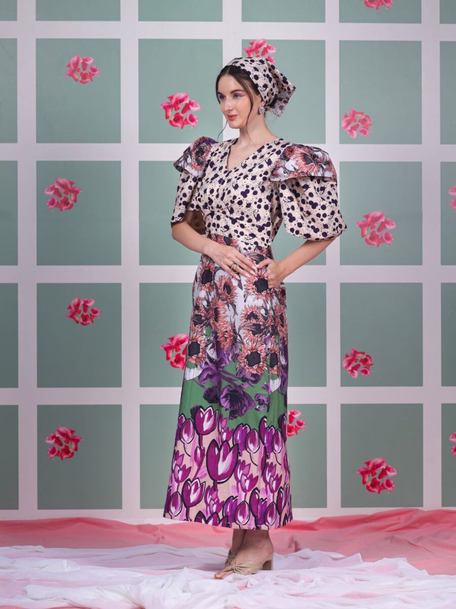 Camellie Long Dress - Image 3